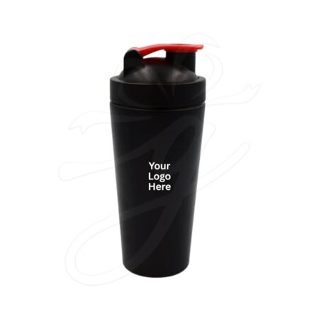 Black Protein Shaker Bottle