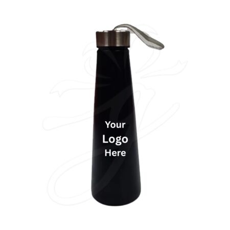 Black Tapered Sports Bottle
