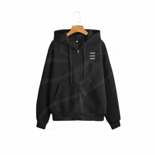 Branded Zipper Hoodie