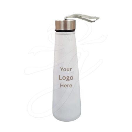 Custom White Sports Bottle