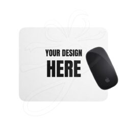 Customizable White Mouse Pad