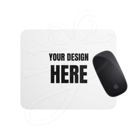Customizable White Mouse Pad