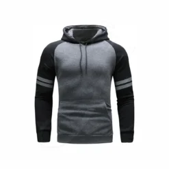 Leisure Striped Hoodie