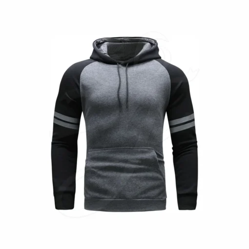 Leisure Striped Hoodie