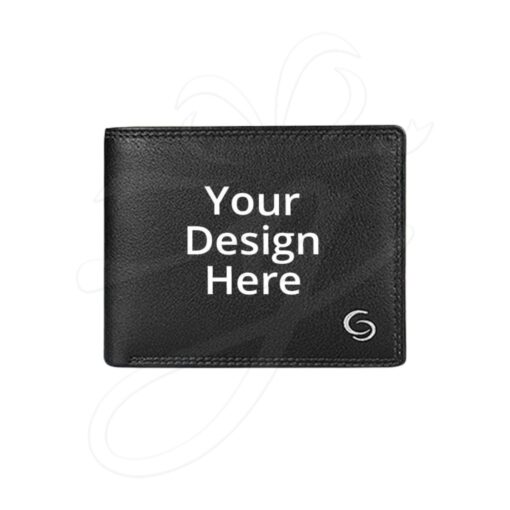 Men's Black Leather Wallet