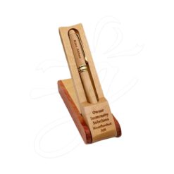 Personalized Wooden Pen and Box Set