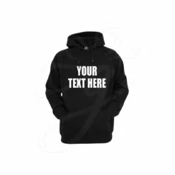 Plain Black Hoodie