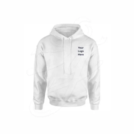 Plain White Hoodie