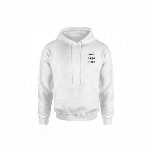 Plain White Hoodie