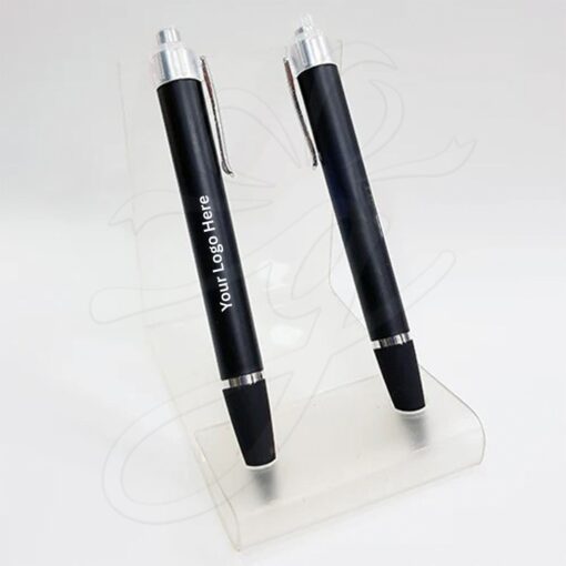 Premium Black Logo Pen