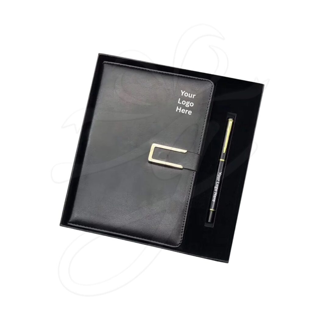 Premium Notebook and Pen Gift Box