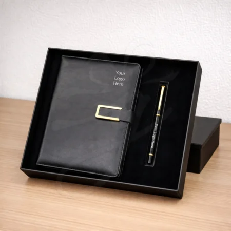 Premium Notebook and Pen Gift Box
