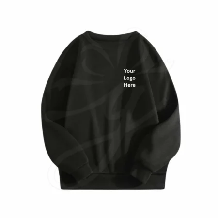 Round Neck Fleece Sweatshirt
