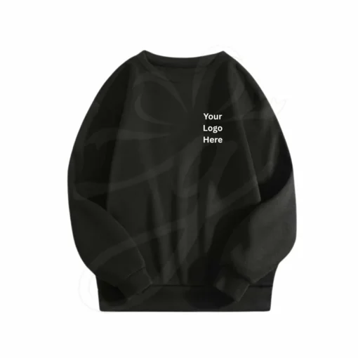 Round Neck Fleece Sweatshirt