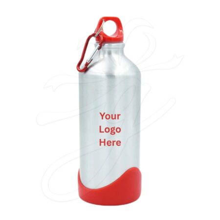Silver Aluminum Sports Bottle