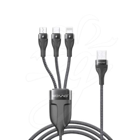 Sovo Multi-Purpose 3-in-1 USB Cable