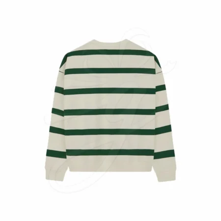 Striped Crewneck Sweatshirt