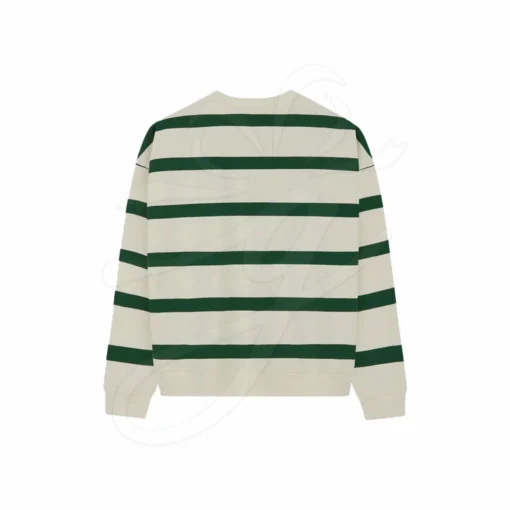 Striped Crewneck Sweatshirt