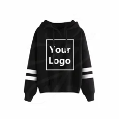 Striped Pullover Sweatshirt