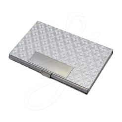 Textured Metal Card Case