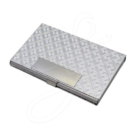 Textured Metal Card Case
