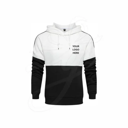 Dual Tone Branded Hoodie