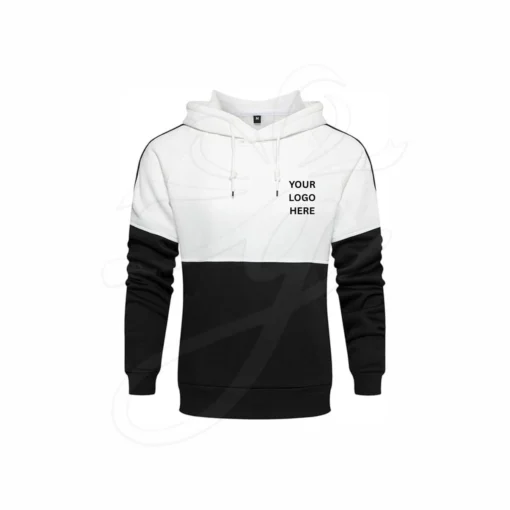 Dual Tone Branded Hoodie