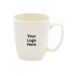White Fine Bone China Mug