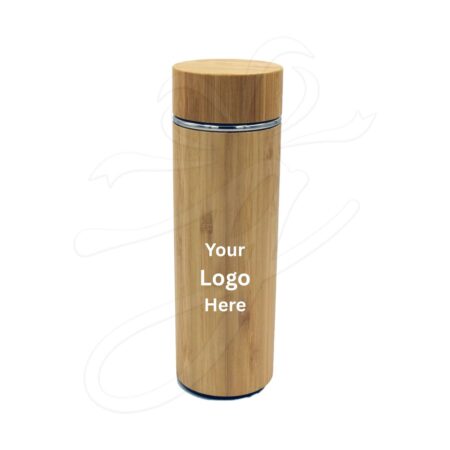Wooden Thermos Flask Bottle