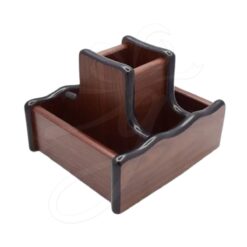 Wooden Notepad Desk Organizer