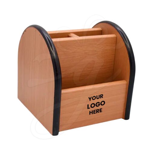 Wooden Office Desk Organizer