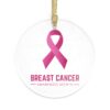 Breast Cancer Awareness Acrylic Ornament