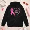 Breast Cancer Awareness Black Hoodie