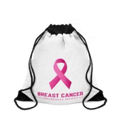 Breast Cancer Awareness String Bag