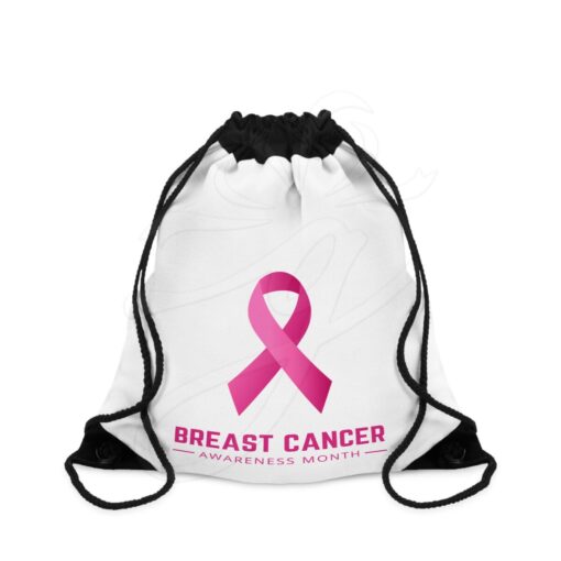 Breast Cancer Awareness String Bag