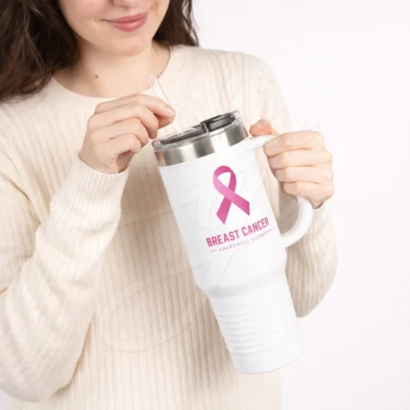 Breast Cancer Awareness Tumbler Gift