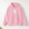 Breast Cancer Awareness White Pink Hoodie