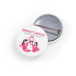Breast Cancer Support Pin Badge