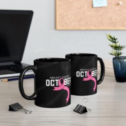 October Breast Cancer Awareness Mugs