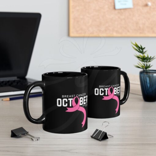 October Breast Cancer Awareness Mugs