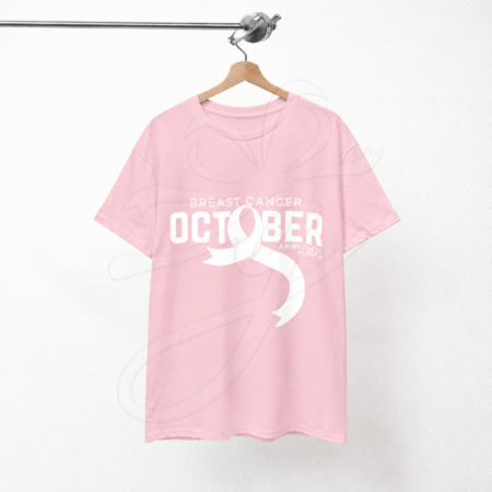 October Breast Cancer Awareness Pink T-Shirt