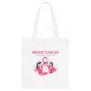 Pink October Awareness Tote Bag