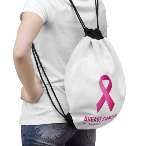 Pink October String Bag
