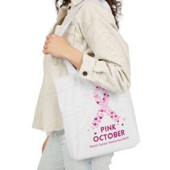 Pink October Tote Bag