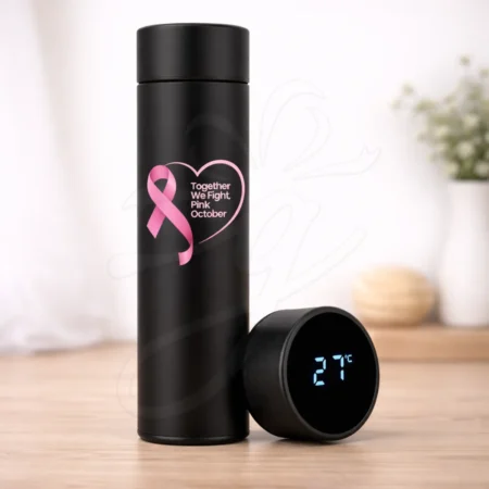 Pinktober Awareness Temperature Flask