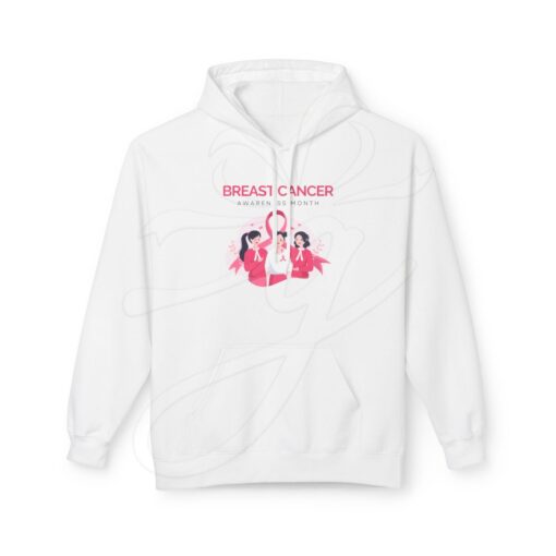 Pinktober White Hoodie