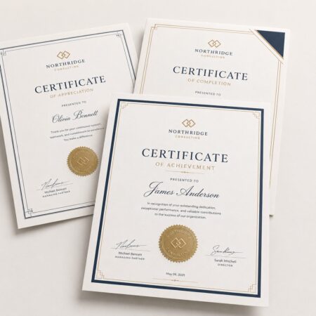 Certificates