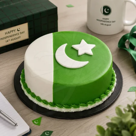 Pakistan Flag Cake