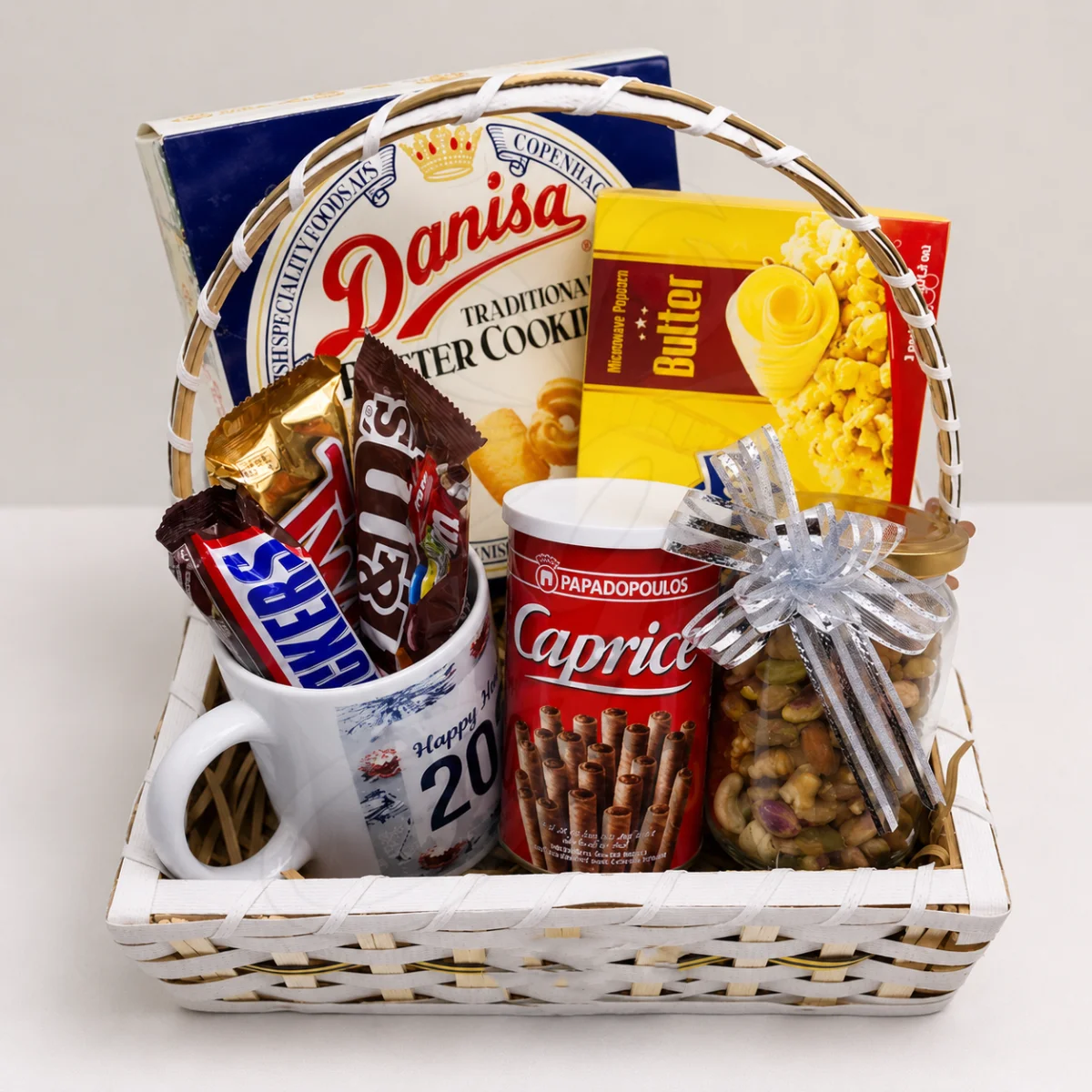 New Year Celebration Basket