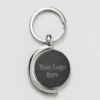 Round Metal Keychain